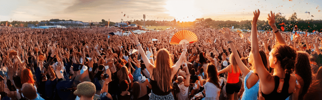 abanico festivales musica||tote bag festival de musica