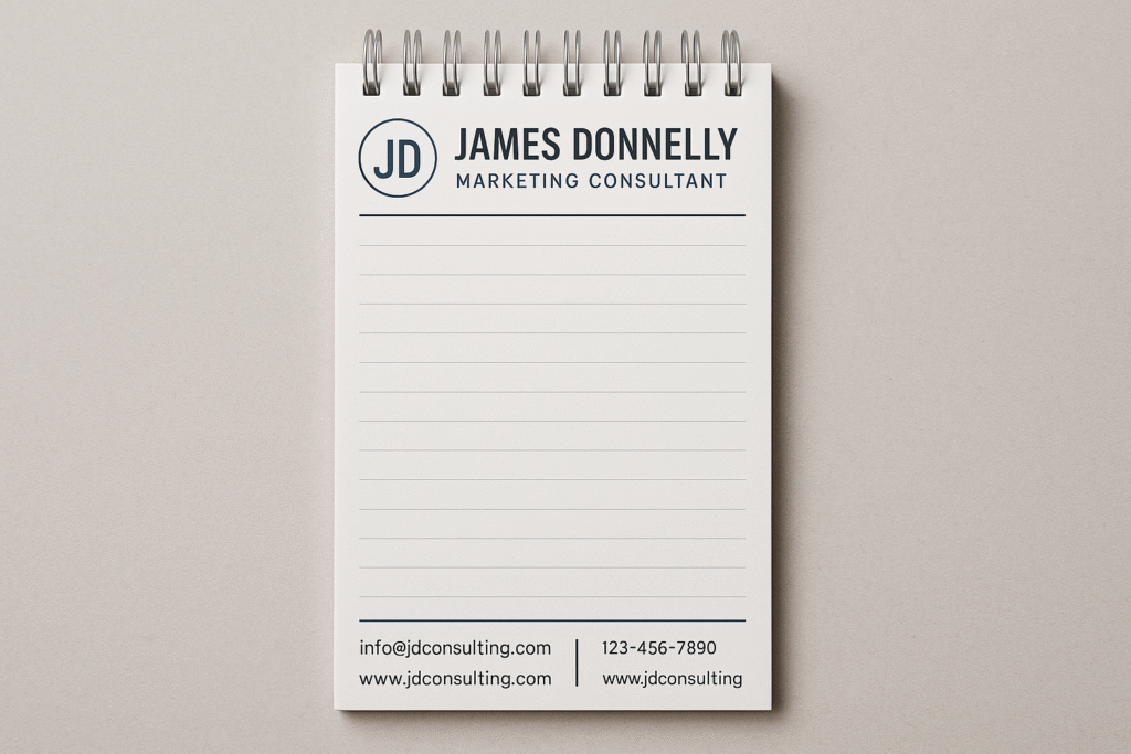 Bloc de notas personalizado