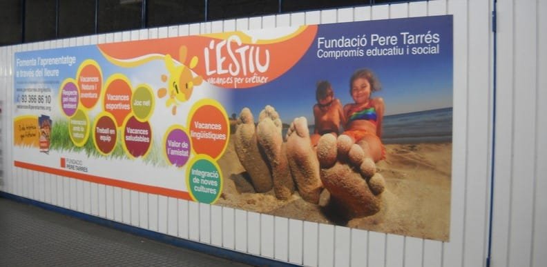 cartel publicitario fundacion