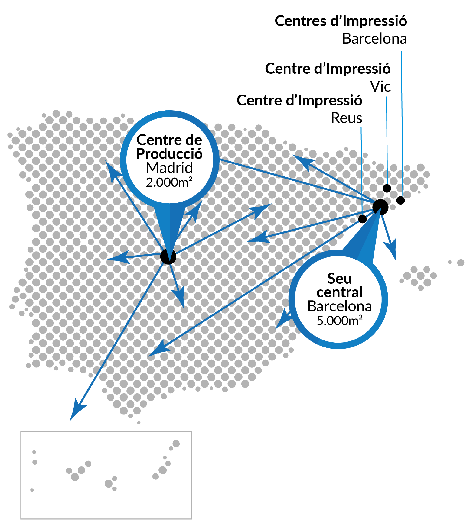 Mapa de localitzacions — versió mòbil